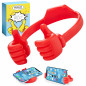 Cadeaux de Noël de Chaussette Support de Téléphone Portable Thumbs Up Lazy,Support de Téléphone Portable Universel pour Bureau,S Cadeaux de Noël de Chaussette Support de Téléphone Portable Thumbs Up Lazy,Support de Téléphone Portable Universel pour Bureau,S