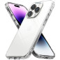 Ringke Compatible avec Coque iPhone 14 Pro Max [Fusion] Transparente Clear Rigide Polycarbonate Back TPU Souple Bumper Étui Anti