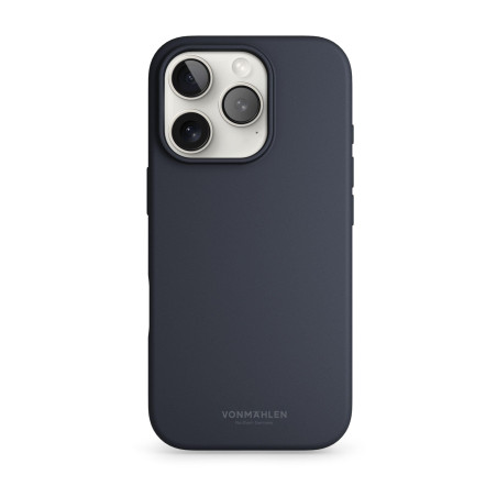 VONMÄHLEN Coque en Silicone Doux pour iPhone 15 Pro - Protection Écran et Caméra, Découpes Précises, Non Glissante, Résistante a