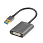 LogiLink Adaptateur USB 3.0 vers DVI Schwarz