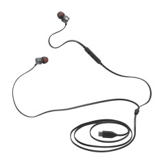 JBL Tune 310 C, Écouteurs filaires Hi-Res, son Pure Bass JBL, connexion USB-C, câble plat anti-nœuds, télécommande à trois touch