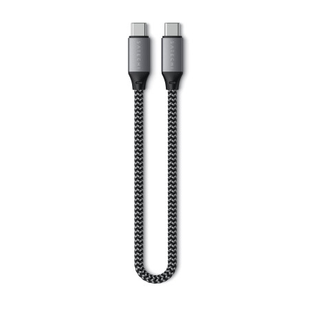 Satechi Câble USB-C vers USB-C 4.0, Charge PD 100W, Résolution 8K@60Hz et 4K@120Hz, Données 40Gbps pour MacBook Air & Pro M5 M4,