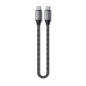 Satechi Câble USB-C vers USB-C 4.0, Charge PD 100W, Résolution 8K@60Hz et 4K@120Hz, Données 40Gbps pour MacBook Air & Pro M5 M4, Satechi Câble USB-C vers USB-C 4.0, Charge PD 100W, Résolution 8K@60Hz et 4K@120Hz, Données 40Gbps pour MacBook Air & Pro M5 M4,