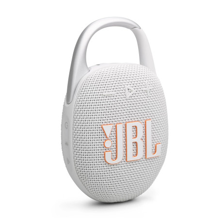 JBL Clip 5, Enceinte Bluetooth ultra-portable, mousqueton intégré, son JBL Pro, basses percutantes, 12 heures d'autonomie, fonct