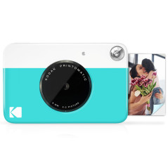 KODAK Printomatic Appareil photo numérique à impression instantanée couleur – Photos de haute qualité sur papier autocollant Zin