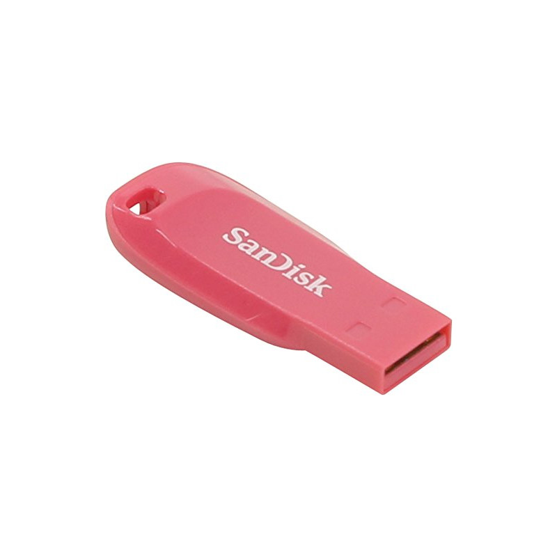 SanDisk SDCZ50C-032G-B35PE 32 GB Cruzer Blade USB 2.0 Flash Drive - Electric Pink SanDisk SDCZ50C-032G-B35PE 32 GB Cruzer Blade USB 2.0 Flash Drive - Electric Pink