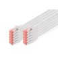 DIGITUS Câble LAN Cat 6-2m - 10 pièces - RJ45 Câble réseau - S/FTP Blindé - Compatible Cat 6A & Cat 7 - Blanc DIGITUS Câble LAN Cat 6-2m - 10 pièces - RJ45 Câble réseau - S/FTP Blindé - Compatible Cat 6A & Cat 7 - Blanc