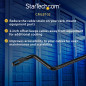 StarTech.com Barre horizontale pour gestion de câbles avec offset de 5 cm - Lacing bar pour rack de serveur - Paquet de 10 (CMLB StarTech.com Barre horizontale pour gestion de câbles avec offset de 5 cm - Lacing bar pour rack de serveur - Paquet de 10 (CMLB