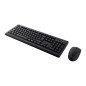 Trust Clavier et Souris sans Fil Primo Noir Monochrome Anglais USA QWERTY US Trust Clavier et Souris sans Fil Primo Noir Monochrome Anglais USA QWERTY US