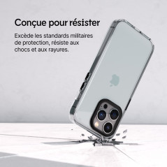 RHINOSHIELD Coque Transparente Compatible avec Magsafe pour iPhone 14 Pro | Magnétique supérieure, résistance au jaunissement av