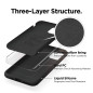 elago Coque Silicone Liquide Compatible avec iPhone 11 Pro (5,8") Case en Silicone Premium, Doublure en Microfibre Douce, Lèvre elago Coque Silicone Liquide Compatible avec iPhone 11 Pro (5,8") Case en Silicone Premium, Doublure en Microfibre Douce, Lèvre