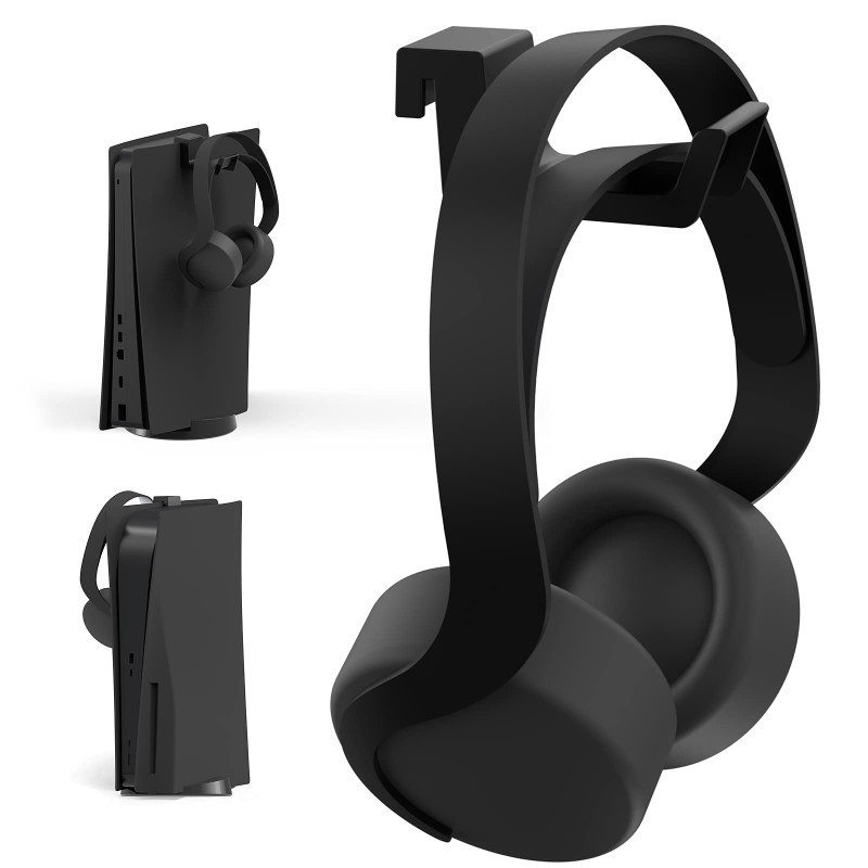 NexiGo Support Casque PS5, [Design Minimaliste] Mini Support pour Casque avec Barre de Support, pour Casque de Jeu Sony PlayStat