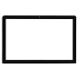 OLVINS Front LCD Verre écran A1278 Remplacement pour MacBook Pro 13'' A1278 2009-2012 OLVINS Front LCD Verre écran A1278 Remplacement pour MacBook Pro 13'' A1278 2009-2012