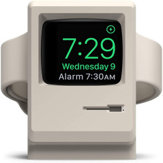 elago Support de Chargeur W3 Compatible avec Apple Watch 11/10/9/8/7/6/5/4/3/2/1/SE3, SE2, SE [46/45/44/42/41/40/38mm], Macintos