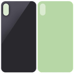 MMOBIEL Vitre arrière de Rechange Compatible avec iPhone XS Max - 6,5" - Coque arrière en Verre véritable - avec Outil d'ouvertu