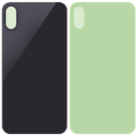 MMOBIEL Vitre arrière de Rechange Compatible avec iPhone XS Max - 6,5" - Coque arrière en Verre véritable - avec Outil d'ouvertu