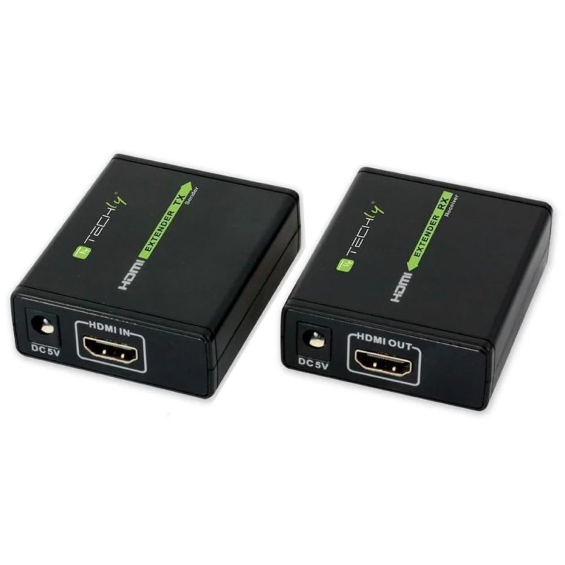 Techly - Hdmi Extender,Noir - IDATA EXT - E70 - version allemande Techly - Hdmi Extender,Noir - IDATA EXT - E70 - version allemande