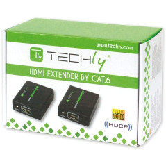 Techly - Hdmi Extender,Noir - IDATA EXT - E70 - version allemande
