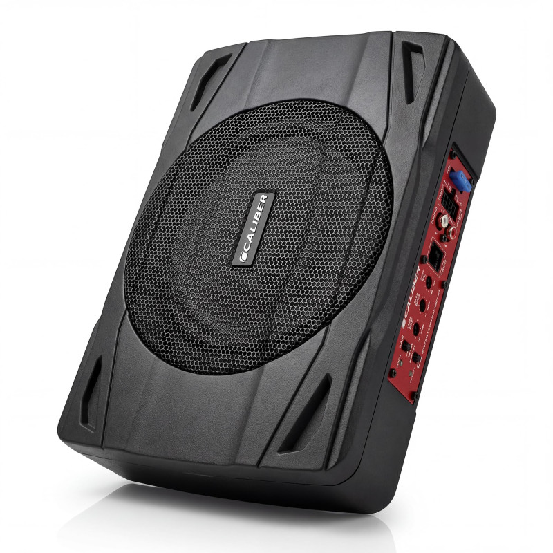 Caliber Haut Parleur Voiture - Caissons de Basse 500W - Subwoofer Voiture - 100W RMS - Noir - 290 x 210 x 72 mm Caliber Haut Parleur Voiture - Caissons de Basse 500W - Subwoofer Voiture - 100W RMS - Noir - 290 x 210 x 72 mm