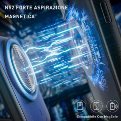 tigratigro Coque magnétique pour iPhone 11, Compatible avec MagSafe, Dos Mat translucide, Fine, résistante aux Chocs, Protection