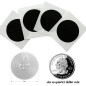 100PCS Autocollants Tag NFC, Noir NFC 215 étiquettes Collant Programmable NTAG215 Petit Autocollant 25mm, Mémoire 504 octets pou 100PCS Autocollants Tag NFC, Noir NFC 215 étiquettes Collant Programmable NTAG215 Petit Autocollant 25mm, Mémoire 504 octets pou