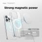 elago Coque Transparente Hybride Magnétique Compatible avec iPhone 15 Pro Étui, Compatible avec Chargeur MagSafe, Technologie PC elago Coque Transparente Hybride Magnétique Compatible avec iPhone 15 Pro Étui, Compatible avec Chargeur MagSafe, Technologie PC