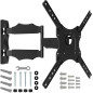 NANOOK Support Mural orientable pour téléviseurs de 32 à 55 Pouces | Inclinable | Support Mural pour téléviseurs LCD, LED, QLED NANOOK Support Mural orientable pour téléviseurs de 32 à 55 Pouces | Inclinable | Support Mural pour téléviseurs LCD, LED, QLED