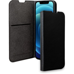 Folio iPhone 12/12 Pro Wallet Fonction Stand Noir - Certifié GRS Bigben