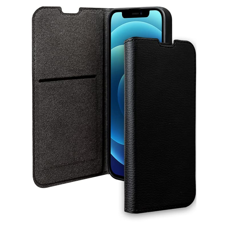 Folio iPhone 12/12 Pro Wallet Fonction Stand Noir - Certifié GRS Bigben Folio iPhone 12/12 Pro Wallet Fonction Stand Noir - Certifié GRS Bigben