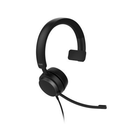 Snom A310M, Casque Filaire Monaural HD, Microphone Rotatif 270°, Noir