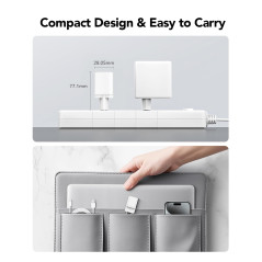 Cudy Chargeur USB C 20W USB C Plug Chargeur Rapide et QC/PD 3.0 GAN Tech Chargeur Mural Type C pour iPhone, iPad, Samsung, Xiaom