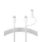 Belkin BOOST CHARGE 2-in-1 cavo USB-C/Lig.1,5m bi.CAC003hq1.5MWH Belkin BOOST CHARGE 2-in-1 cavo USB-C/Lig.1,5m bi.CAC003hq1.5MWH