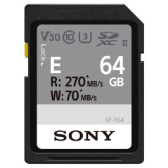 SONY Carte SD 64Go Go R270/W45 - SFE-64-A