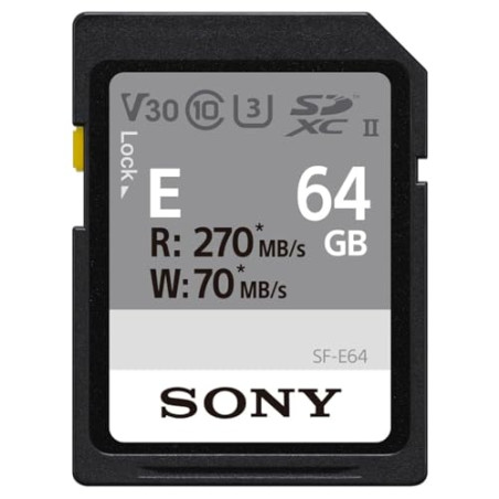 SONY Carte SD 64Go Go R270/W45 - SFE-64-A