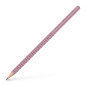 FABER-CASTELL 218480 - Set de crayons Sparkle, avec taille-crayon, gomme et 2 crayons, set d'écriture Sleeve en rose shadow