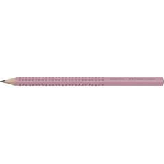 FABER-CASTELL 218480 - Set de crayons Sparkle, avec taille-crayon, gomme et 2 crayons, set d'écriture Sleeve en rose shadow