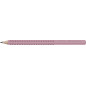 FABER-CASTELL 218480 - Set de crayons Sparkle, avec taille-crayon, gomme et 2 crayons, set d'écriture Sleeve en rose shadow