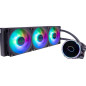 Cooler Master MasterLiquid PL360 Flux Refroidisseur Liquide CPU, Système Watercooling AIO, 3 x Ventilateurs 120mm, Radiateur 360