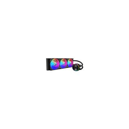 Cooler Master MasterLiquid PL360 Flux Refroidisseur Liquide CPU, Système Watercooling AIO, 3 x Ventilateurs 120mm, Radiateur 360