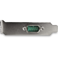 StarTech.com Carte Adaptateur Série RS232 PCI Express à 1 port - Carte Contrôleur Hôte Série PCIe RS232 - PCIe vers Série DB9 -