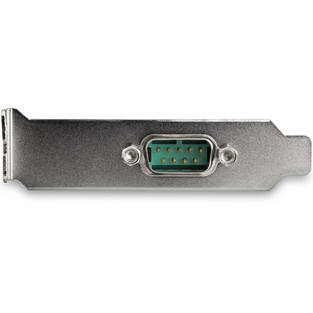 StarTech.com Carte Adaptateur Série RS232 PCI Express à 1 port - Carte Contrôleur Hôte Série PCIe RS232 - PCIe vers Série DB9 -