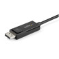 StarTech.com Câble USB C vers DisplayPort 1.2 4K 60Hz, 2m - Câble Adaptateur Vidéo Bidirectionnel DP vers USB-C ou USB-C vers DP StarTech.com Câble USB C vers DisplayPort 1.2 4K 60Hz, 2m - Câble Adaptateur Vidéo Bidirectionnel DP vers USB-C ou USB-C vers DP