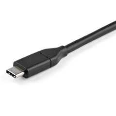 StarTech.com Câble USB C vers DisplayPort 1.2 4K 60Hz, 2m - Câble Adaptateur Vidéo Bidirectionnel DP vers USB-C ou USB-C vers DP