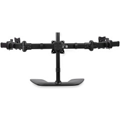 StarTech.com Support de bureau articulé pour trois écrans en acier robuste et aluminium (ARMBARTRIO2)