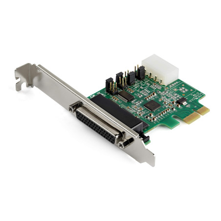 StarTech.com Carte Adaptateur Série RS232 PCI Express à 4 Ports - Carte Contrôleur Hôte Série PCIe RS232 - Carte PCIe vers Série