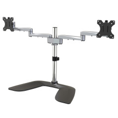 StarTech.com Pied pour écran PC à double affichage - Multidirectionnel - Support de moniteur jusqu'à 32" en acier et aluminium (