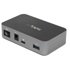 StarTech.com Hub USB-C à 4 ports - USB 3.1 (10 Gbps) - 3 ports USB-A et 1 port USB-C - Adaptateur d'Alimentation inclu (HB31C3A1