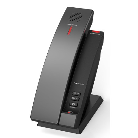 Snom HD101 TéLéPhone Fixe sans Fil pour Hôtellerie - Combiné DECT avec BoîTier, Grand Indicateur d'Appel - TéLéPhonie sur