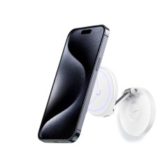 Baseus MagPro Series Support de téléphone magnétique pour voiture réglable à 180° - Multi-usage - Pliable - Pour iPhone 15 Pro M
