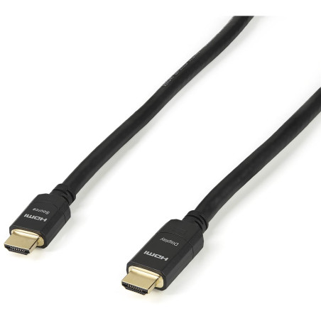StarTech.com Câble HDMI haute vitesse actif de 30 m - Cordon HDMI vers HDMI CL2 pour installation murale - M/M - Ultra HD 4K (HD